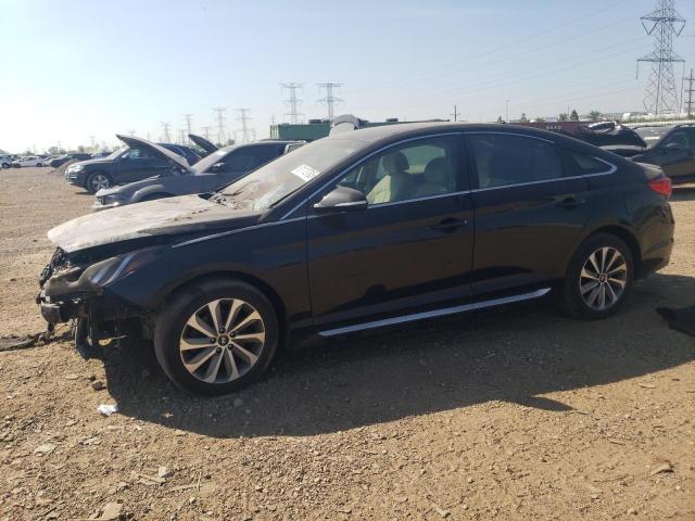 HYUNDAI SONATA 2015 with VIN 5NPE34AF7FH104455 - Photo from auction