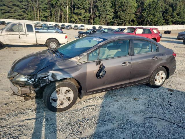 HONDA CIVIC LX 2014 with VIN 2HGFB2F57EH522857 - Photo from auction