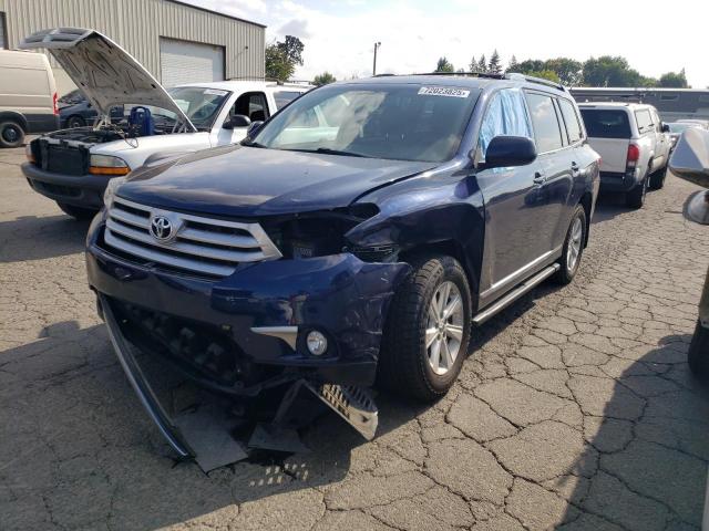 TOYOTA HIGHLANDER 2012 with VIN 5TDBK3EH5CS097751 - Photo from auction