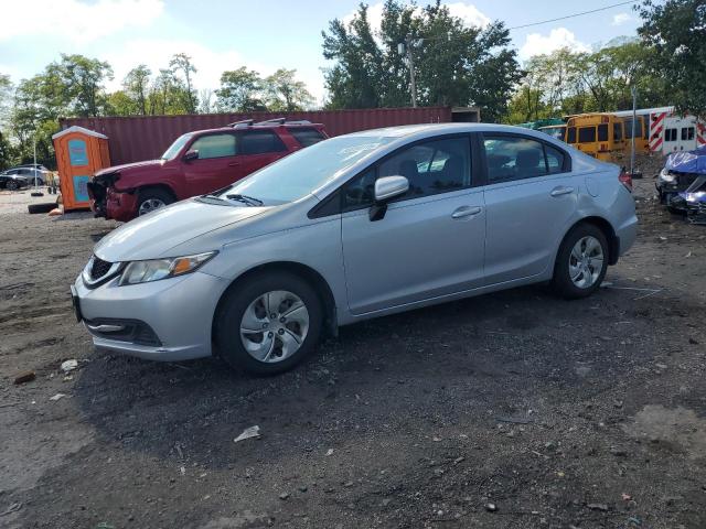 HONDA CIVIC LX 2014 with VIN 19XFB2F54EE253551 - Photo from auction