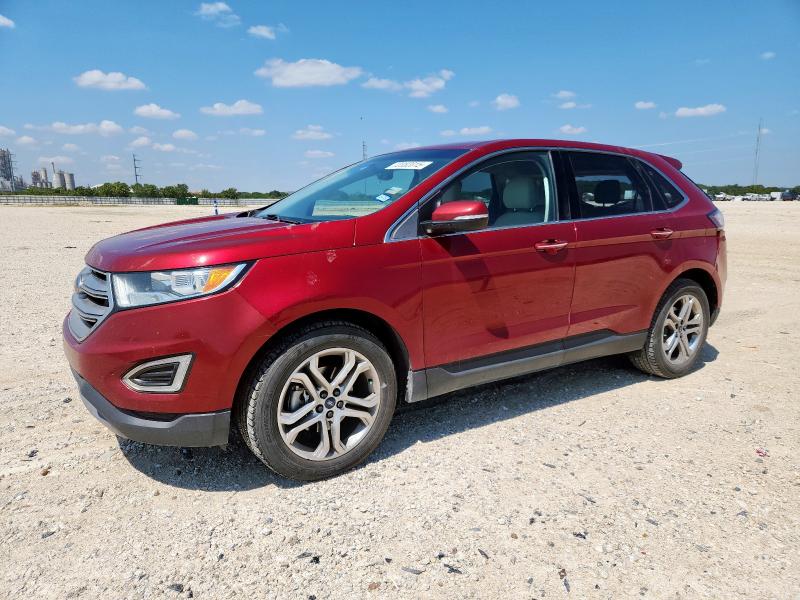 FORD EDGE TITAN 2018 with VIN 2FMPK3K97JBB08035 - Photo from auction