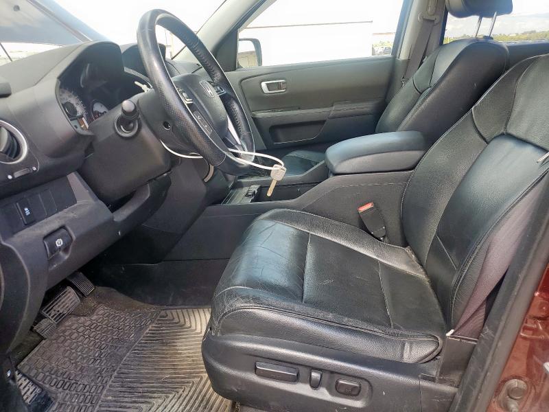 Photo 7 from auction – 2013 HONDA PILOT EXL with VIN 5FNYF4H57DB065556