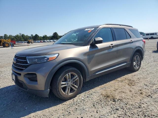 FORD EXPLORER X 2021 with VIN 1FMSK7DH3MGB00145 - Photo from auction