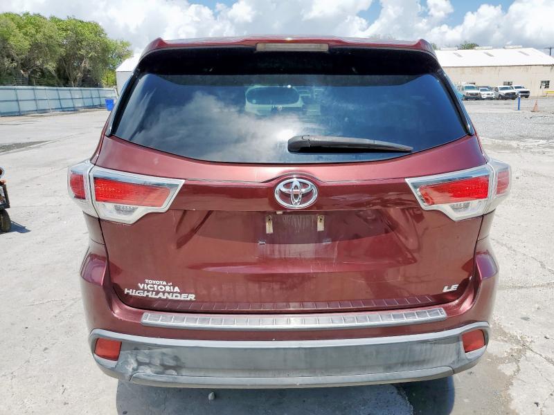 Photo 6 from auction – 2015 TOYOTA HIGHLANDER with VIN 5TDZARFH0FS016646
