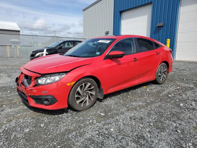 HONDA CIVIC EX 2018 with VIN 2HGFC2F82JH021389 - Photo from auction