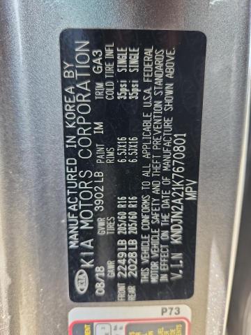 Photo 14 from auction – 2019 KIA SOUL with VIN KNDJN2A21K7670801