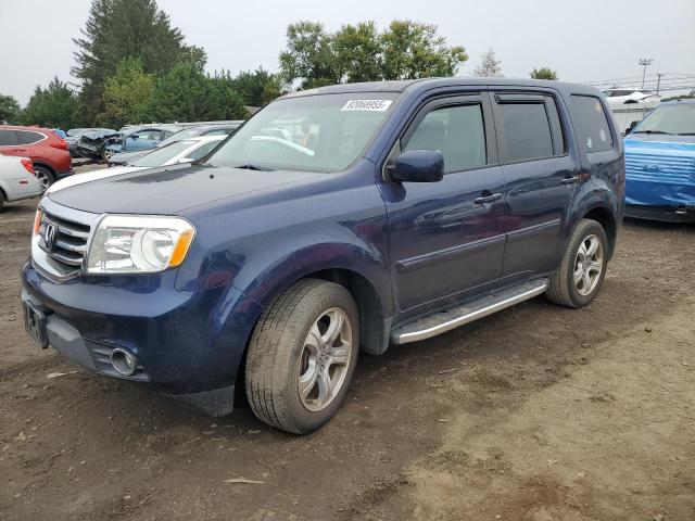 HONDA PILOT EXLN 2013 with VIN 5FNYF4H76DB086139 - Photo from auction