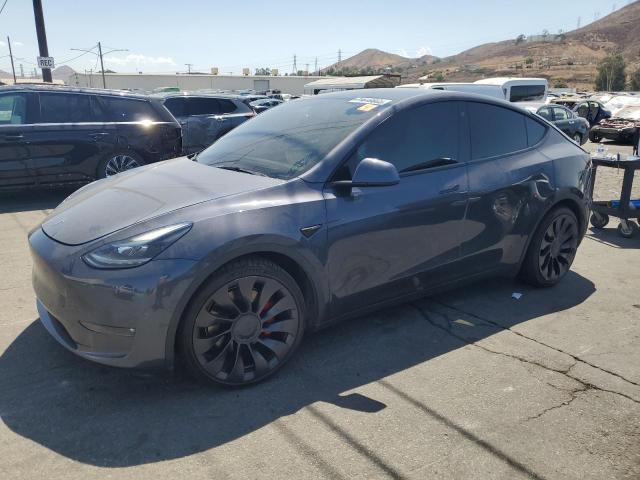 TESLA MODEL Y 2022 with VIN 7SAYGDEFXNF337046 - Photo from auction