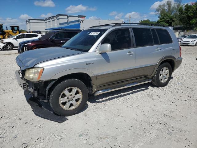TOYOTA HIGHLANDER 2001 con VIN JTEHF21A810036505 - Foto de la subasta