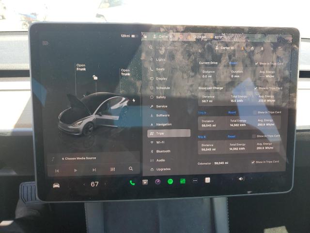 Photo 9 from auction – 2023 TESLA MODEL 3 with VIN 5YJ3E1EA1PF656838