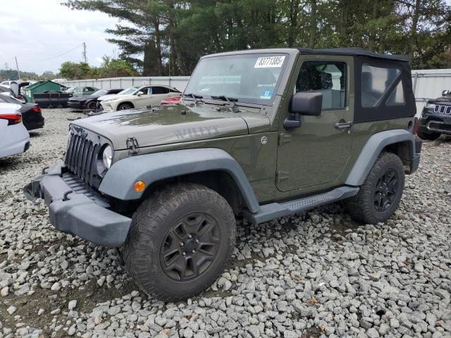 JEEP WRANGLER S 2015 with VIN 1C4AJWAG7FL745593 - Photo from auction
