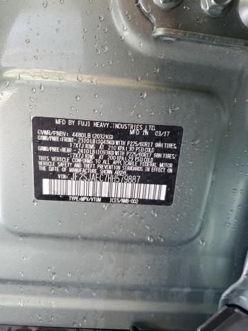 Photo 14 from auction – 2017 SUBARU FORESTER 2 with VIN JF2SJAEC7HH579887