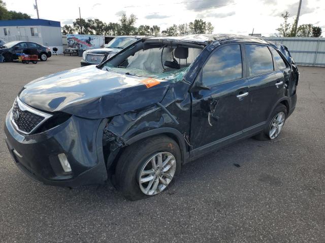 KIA SORENTO LX 2014 with VIN 5XYKT4A69EG435403 - Photo from auction