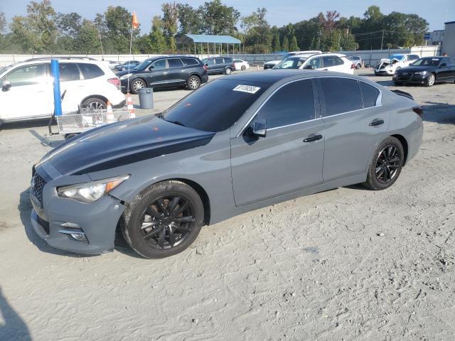 INFI Q50 BASE 2014 with VIN JN1BV7AP5EM688644 - Photo from auction