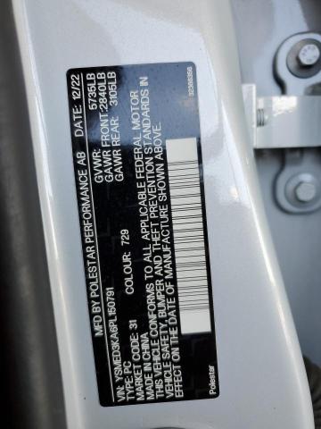 Photo 14 from auction – 2023 POLESTAR 2 with VIN YSMED3KA6PL150791