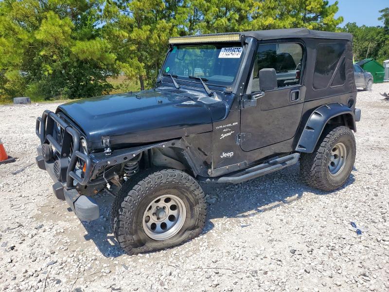 JEEP WRANGLER / 2001 with VIN 1J4FA49S01P326757 - Photo from auction