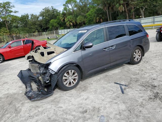 HONDA ODYSSEY EX 2014 with VIN 5FNRL5H61EB089302 - Photo from auction