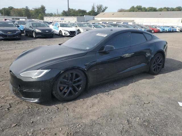 TESLA MODEL S 2022 with VIN 5YJSA1E53NF487803 - Photo from auction