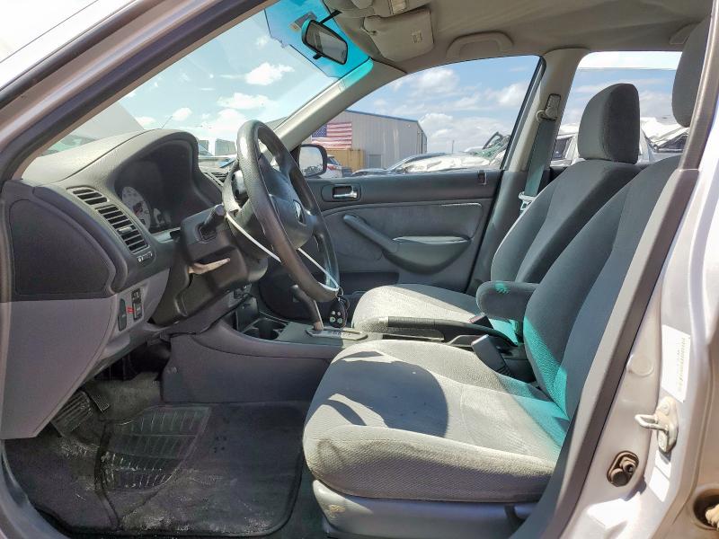 Photo 7 from auction – 2002 HONDA CIVIC LX with VIN 2HGES16542H588221