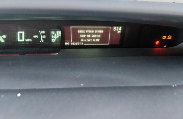 Photo 9 from auction – 2013 TOYOTA PRIUS with VIN JTDKN3DU4D5589345