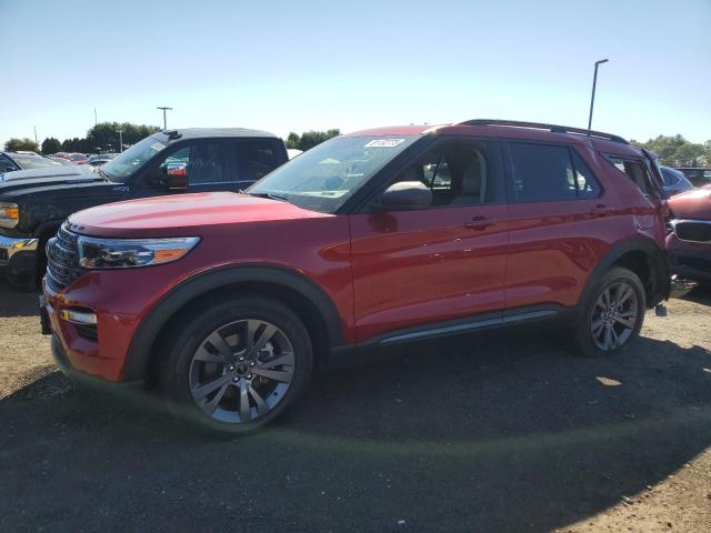 FORD EXPLORER XLT 2021 with VIN 1FMSK8DH3MGC46034 - Photo from auction