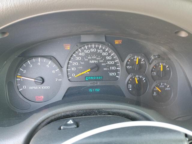 Photo 9 from auction – 2002 CHEVROLET TRAILBLAZE with VIN 1GNDS13S922163470