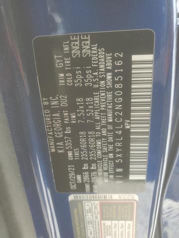 Photo 14 from auction – 2022 KIA SORENTO S with VIN 5XYRL4LC2NG085162
