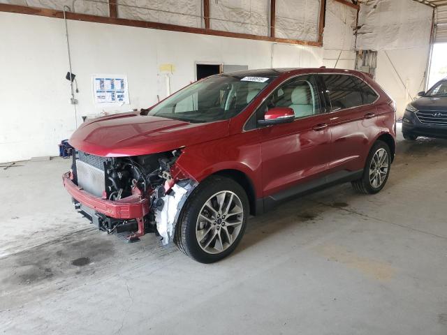 FORD EDGE TITAN 2018 with VIN 2FMPK4K8XJBB56710 - Photo from auction