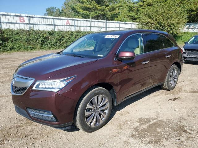 ACURA MDX TECHNO 2016 with VIN 5FRYD4H42GB012974 - Photo from auction