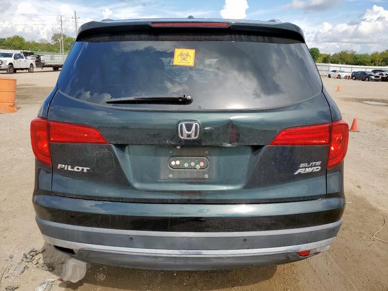 Photo 6 from auction – 2016 HONDA PILOT ELIT with VIN 5FNYF6H03GB017928