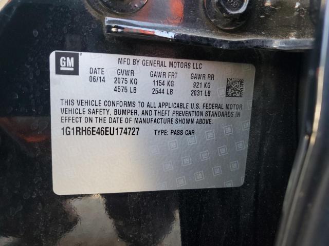 Photo 14 from auction – 2014 CHEVROLET VOLT with VIN 1G1RH6E46EU174727