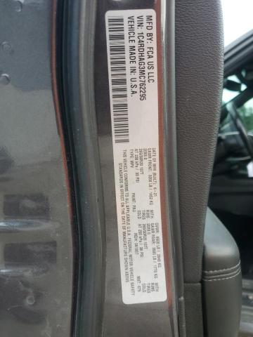Photo 14 from auction – 2021 DODGE DURANGO SX with VIN 1C4RDHAG3MC762295