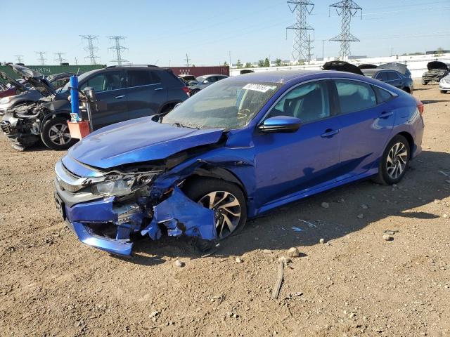 HONDA CIVIC EX 2018 with VIN 19XFC2F76JE002281 - Photo from auction
