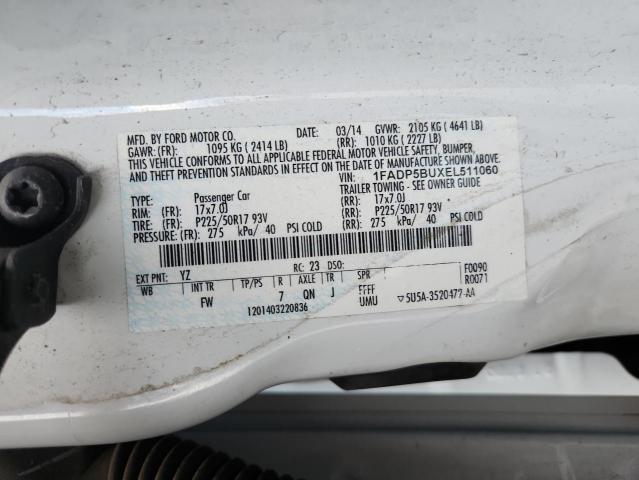 Photo 14 from auction – 2014 FORD C-MAX SEL with VIN 1FADP5BUXEL511060