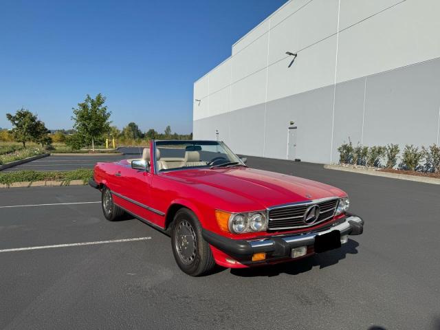 MERZ 560 SL 1987 with VIN WDBBA48D3HA064333 - Photo from auction