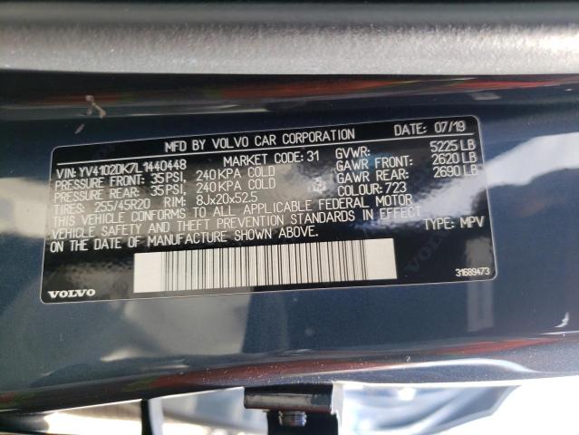 Photo 14 from auction – 2020 VOLVO XC60 T5 MO with VIN YV4102DK7L1440448