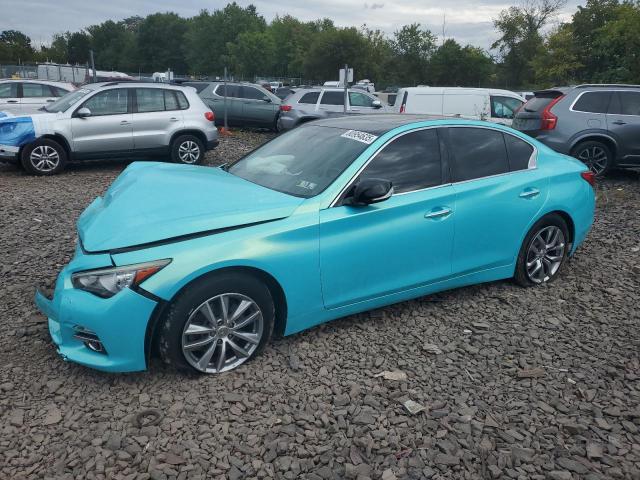 INFINITI Q50 BASE 2015 with VIN JN1BV7AR1FM391602 - Photo from auction