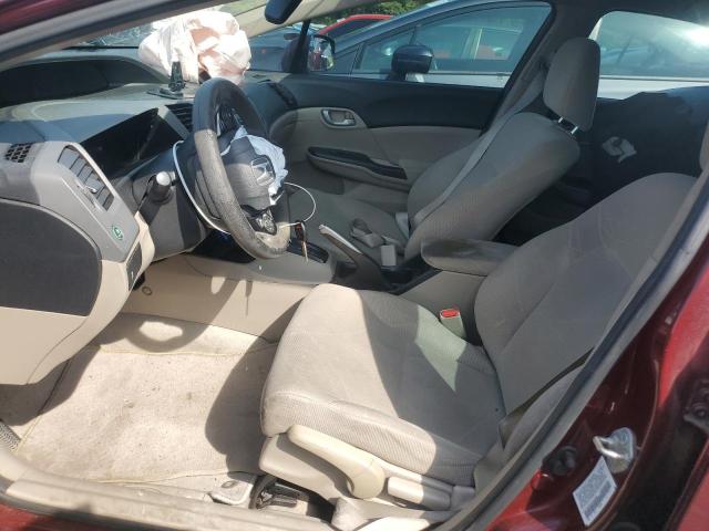 Photo 7 from auction – 2012 HONDA CIVIC LX with VIN 2HGFB2F51CH534466