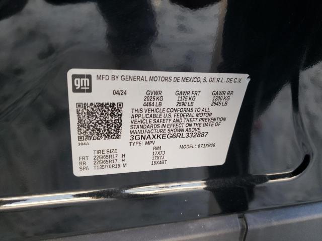 Photo 14 from auction – 2024 CHEVROLET EQUINOX LT with VIN 3GNAXKEG6RL332887