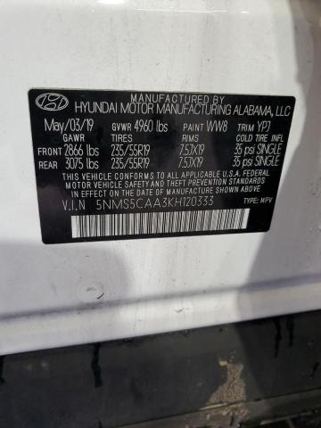 Photo 14 from auction – 2019 HYUNDAI SANTA FE L with VIN 5NMS5CAA3KH120333