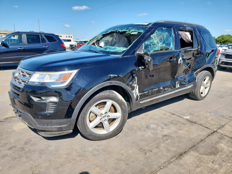 FORD EXPLORER XLT 2018 with VIN 1FM5K7D82JGB42122 - Photo from auction