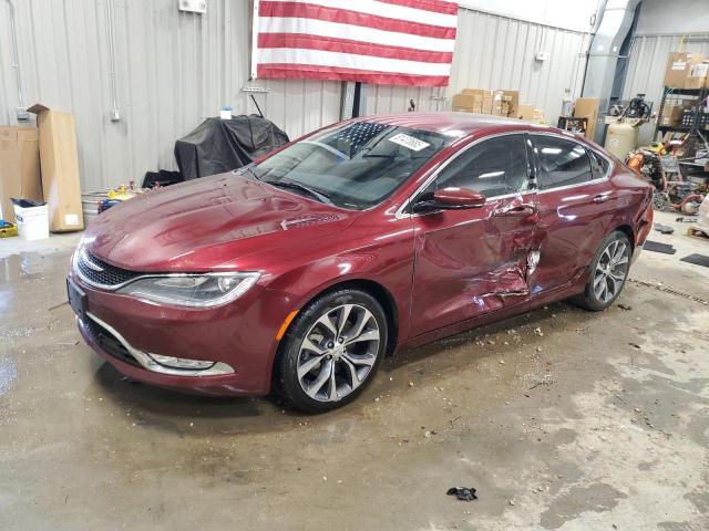 CHRYSLER 200 C 2015 with VIN 1C3CCCCG8FN600991 - Photo from auction