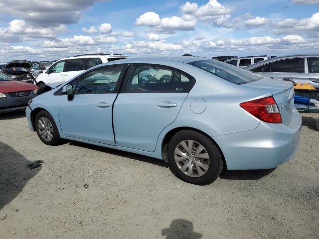 Photo 2 from auction – 2012 HONDA CIVIC LX with VIN 19XFB2F58CE336705