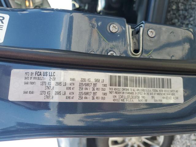 Photo 14 from auction – 2020 JEEP CHEROKEE L with VIN 1C4PJLLB7LD610730