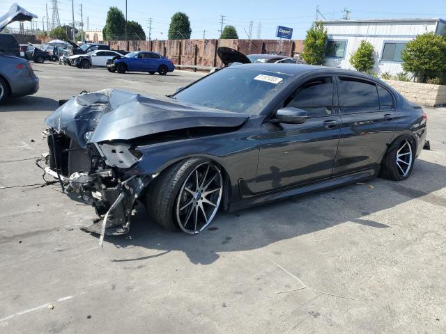 BMW 740 I 2017 with VIN WBA7E2C38HG740803 - Photo from auction