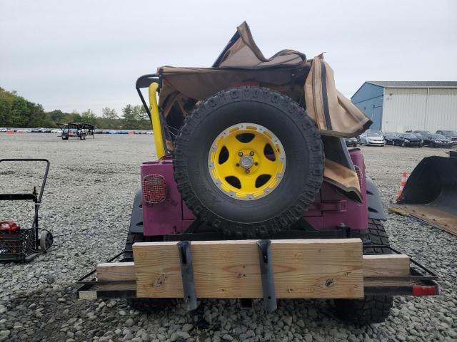 Photo 6 from auction – 1998 JEEP WRANGLER / with VIN 1J4FY49S1WP706421