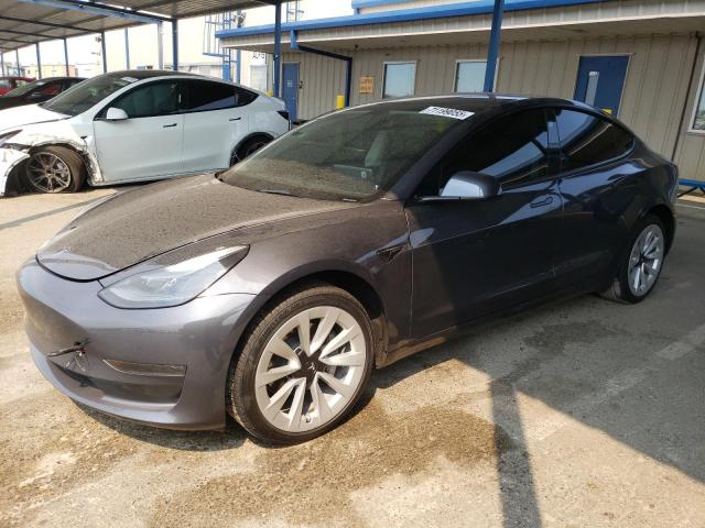 TESLA MODEL 3 2023 with VIN 5YJ3E1EA0PF677891 - Photo from auction