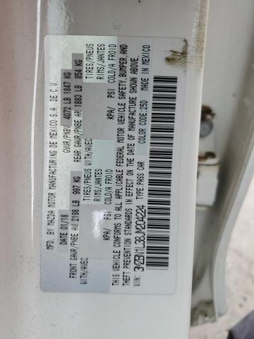 Photo 14 from auction – 2018 MAZDA 3 TOURING with VIN 3MZBN1L38JM204224
