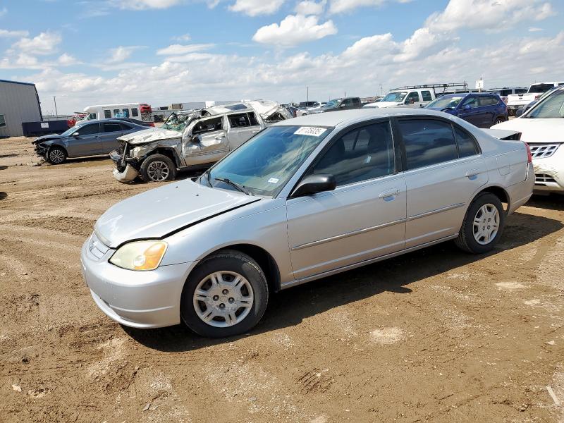 Photo 1 from auction – 2002 HONDA CIVIC LX with VIN 2HGES16542H588221