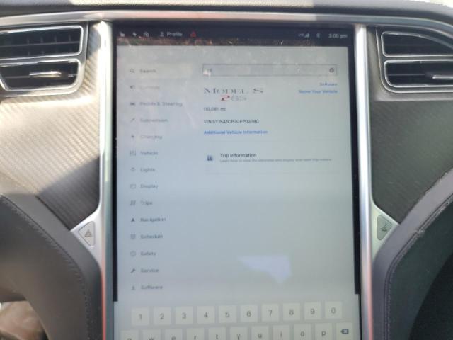 Photo 9 from auction – 2012 TESLA MODEL S with VIN 5YJSA1CP7CFP02780